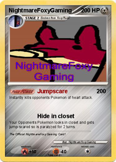Pokemon NightmareFoxyGaming