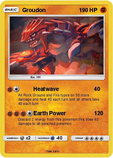 Pokemon Groudon