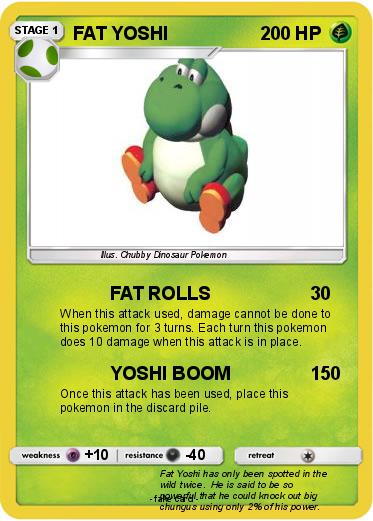 Pokemon FAT YOSHI
