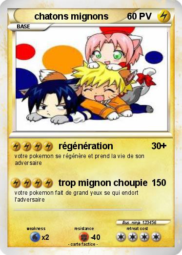 Pokemon chatons mignons
