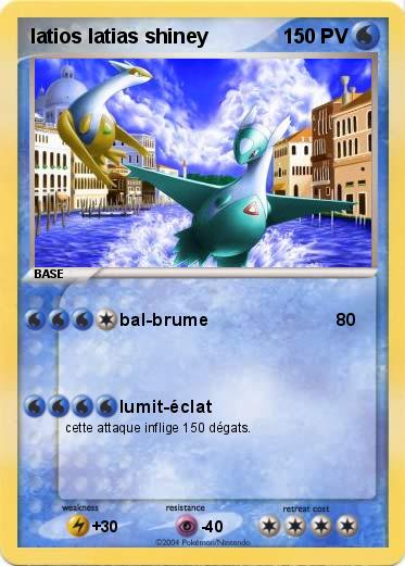 Pokemon latios latias shiney