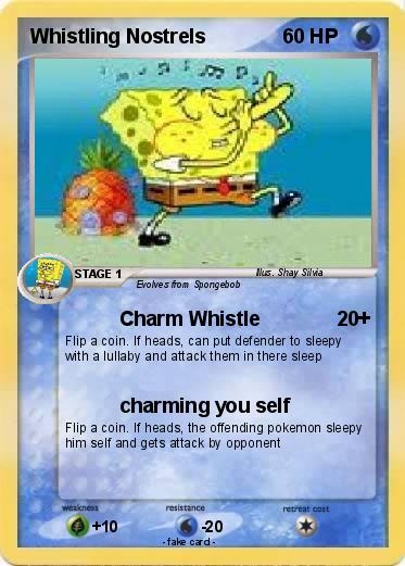 Pokemon Whistling Nostrels