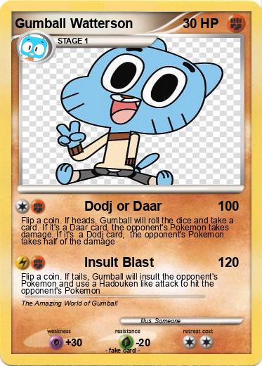 Pokemon Gumball Watterson