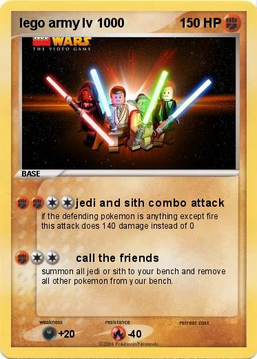 Pokemon lego army lv 1000