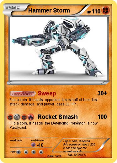 Pokemon Hammer Storm