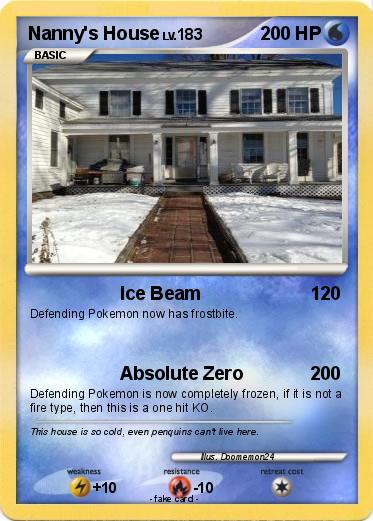 Pokemon Nanny's House