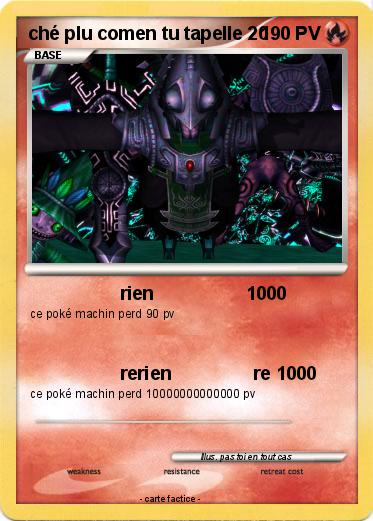 Pokemon ché plu comen tu tapelle 20