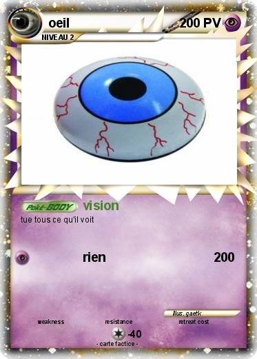 Pokemon oeil