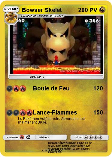 Pokemon Bowser Skelet
