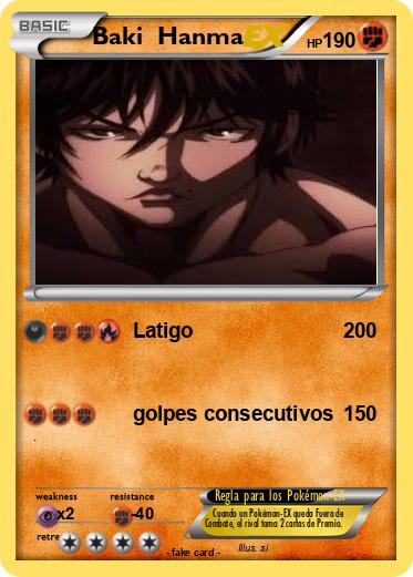 Pokemon Baki  Hanma