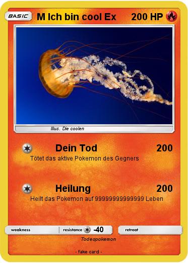 Pokemon M Ich bin cool Ex