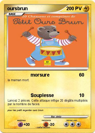 Pokemon oursbrun