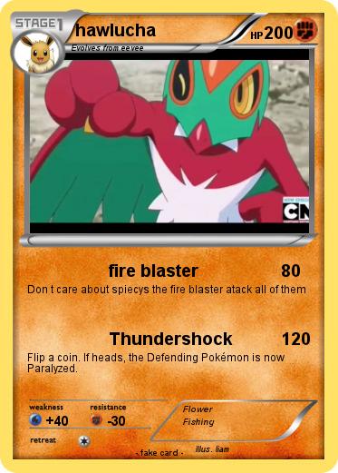 Pokemon hawlucha