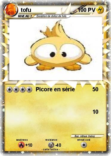 Pokemon tofu