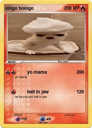 Pokemon oingo boingo