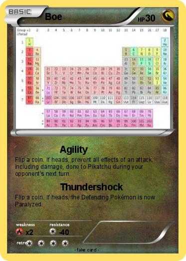 Pokemon Boe