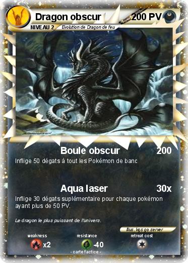 Pokemon Dragon obscur