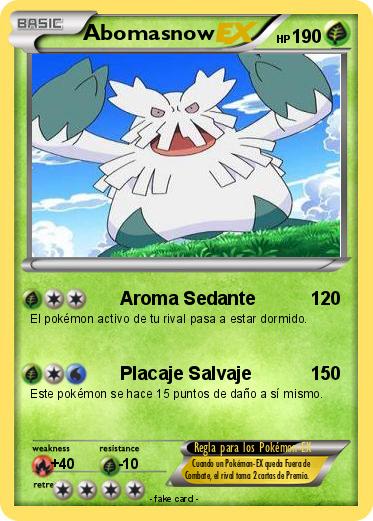Pokemon Abomasnow