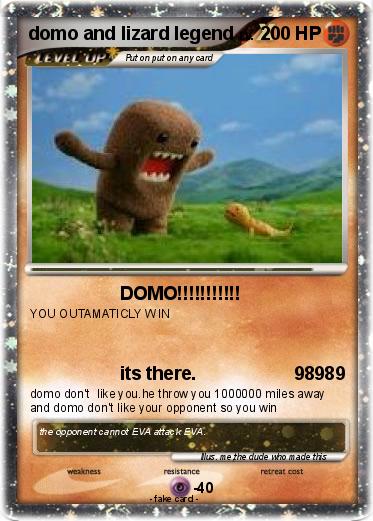 Pokemon domo and lizard legend