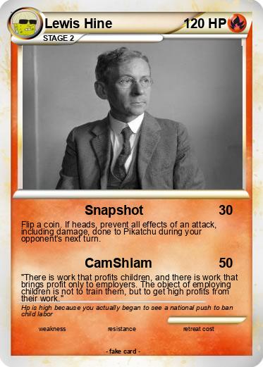Pokemon Lewis Hine