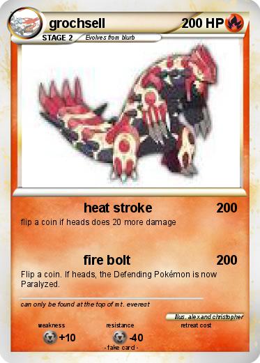 Pokemon grochsell