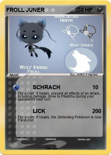 Pokemon FROLL JUNER