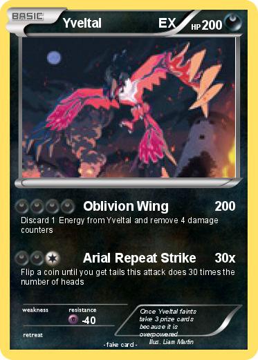 Pokemon Yveltal                EX