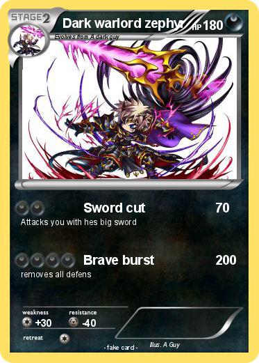 Pokemon Dark warlord zephyr