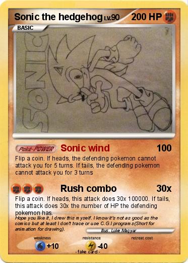 Pokemon Sonic the hedgehog
