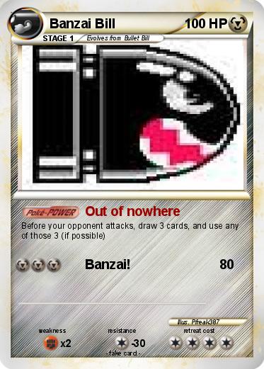 Pokemon Banzai Bill
