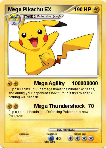 Pokemon Mega Pikachu EX