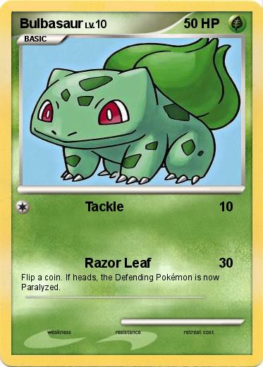 Pokemon Bulbasaur