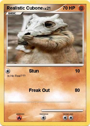 Pokemon Realistic Cubone