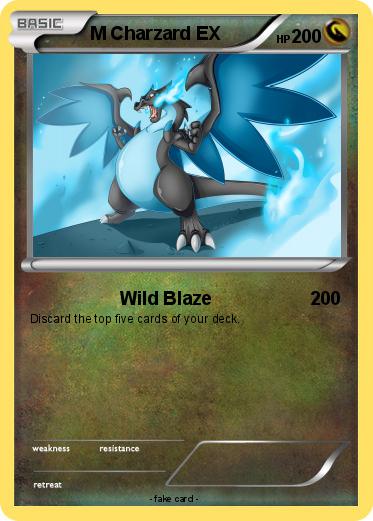 Pokemon M Charzard EX