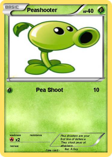 Pokemon Peashooter