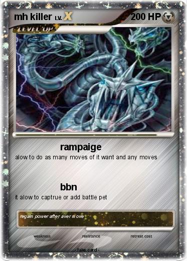 Pokemon mh killer