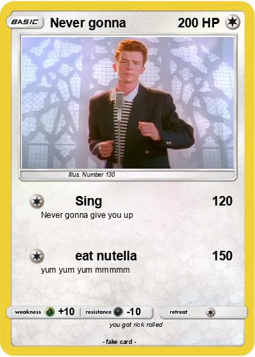 Pokemon Never gonna
