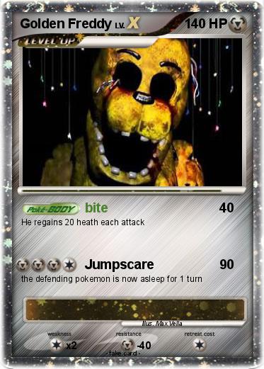 Pokemon Golden Freddy