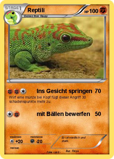 Pokemon Reptili