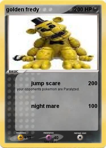 Pokemon golden fredy