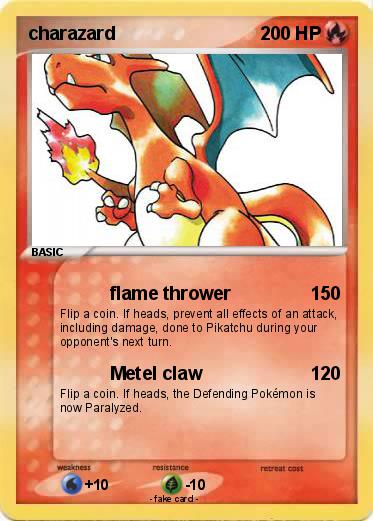 Pokemon charazard