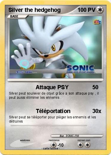 Pokemon Silver the hedgehog