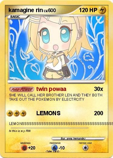 Pokemon kamagine rin