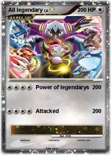 Pokemon All legendary