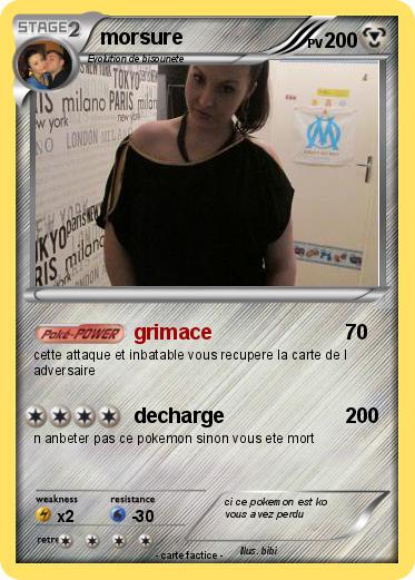 Pokemon morsure