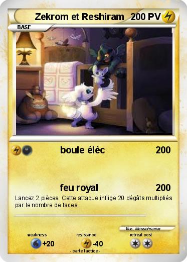 Pokemon Zekrom et Reshiram