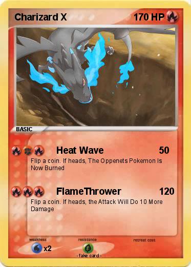 Pokemon Charizard X