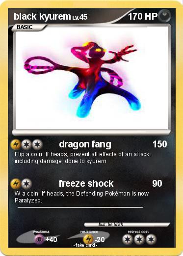 Pokemon black kyurem