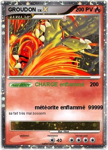 Pokemon GROUDON
