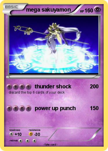 Pokemon mega sakuyamon